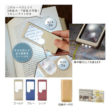 収納ポーチ付き!2WAYライトルーペ 300コ入り 【名入れプリント・版代・送料無料】 ノベルティ オープン記念 周年記念 配りもの