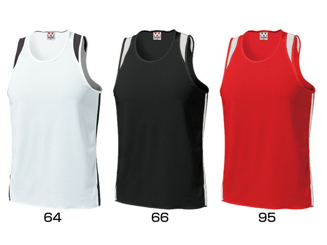 P5510ランニングシャツ　陸上ウェア　男女兼用　陸上スポ少　部活動　クラブ　サークル　マラソン　短..