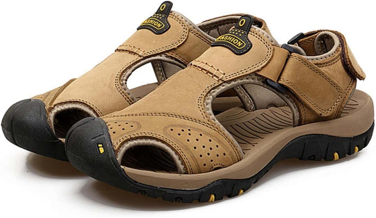 メンズ サンダル コンフォート スポーツ アウトドア ビーチ ドライバーズシューズ 大きいサイズ つま先..