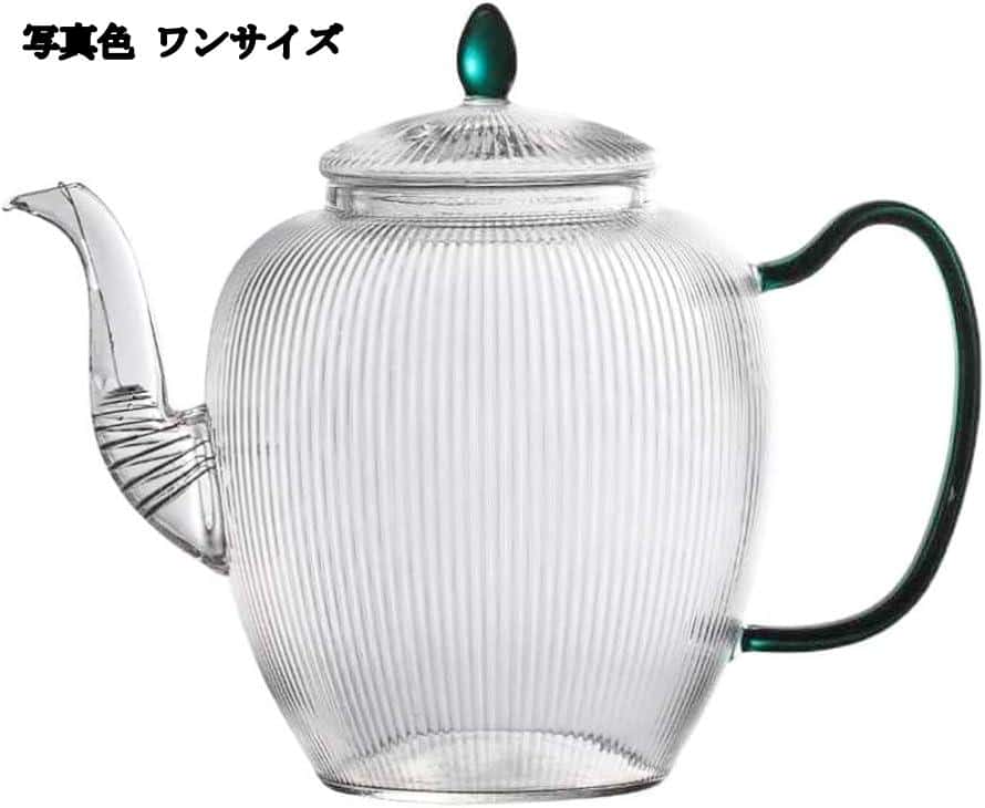 ティーポット 急須 ロングセラーポット ガラスポット 耐熱ガラス 茶こし付き 手作り 瑠璃持ち手 紅茶ポット フルーツティー 花茶 工芸茶 健康茶器