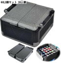 ビッグフリップボックス 折りたたみ 25L 60L クーラーボックス 軽量 大容量 保冷保温 スタッキング 収納ボックス アウトドア キャンプ バーベキュー エコバッグ
