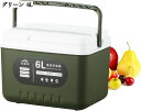クーラーボックス 6L 小型 冷却 保温 ケース 多層断熱 漏れ防止 携帯便利 アウトドア BBQ ピクニック 遠足 買い出し 運動会 お花見 冷凍食品運搬 収納ボックス