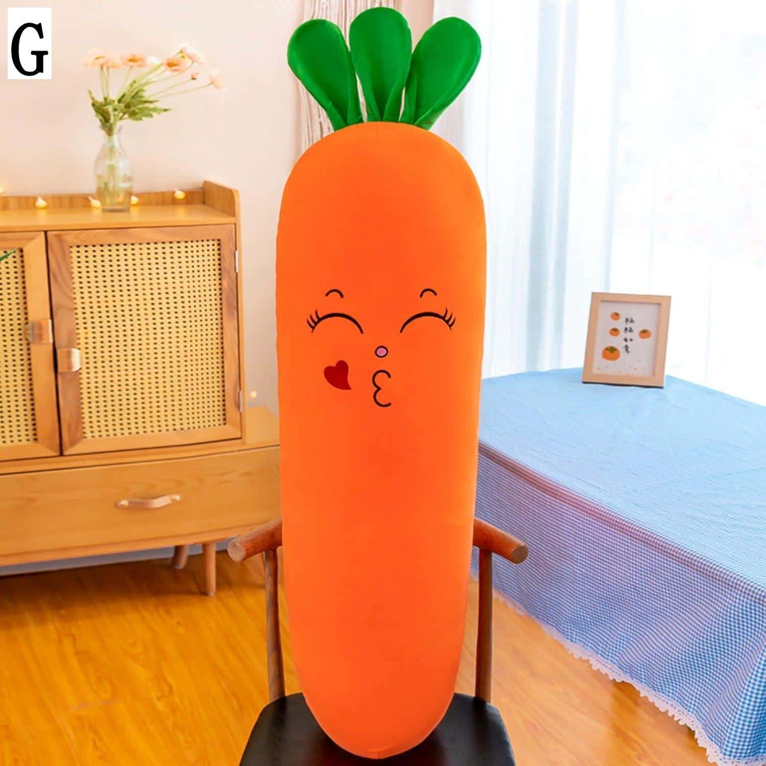 ニンジンぬいぐるみ 抱き枕 クッション かわいい だきまくら 添い寝枕 肌触り良い 柔らかい 癒し系 ロングクッション ふわふわ 縫い包み 誕生日プレゼント ギフト ソファ インテリア 50cm 70cm 90cm 110cm 130cm 150cm