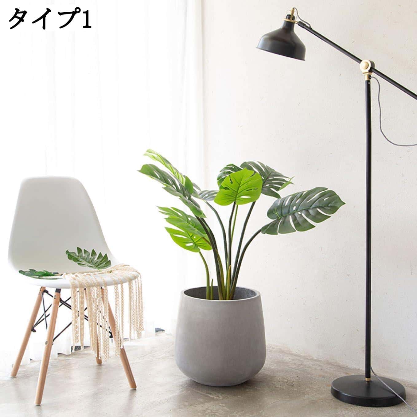 おしゃれ植木鉢 プランター 大型 深鉢 セメント製 排水孔付き 24*25cm 室内用プランター 通気性良好 穴..
