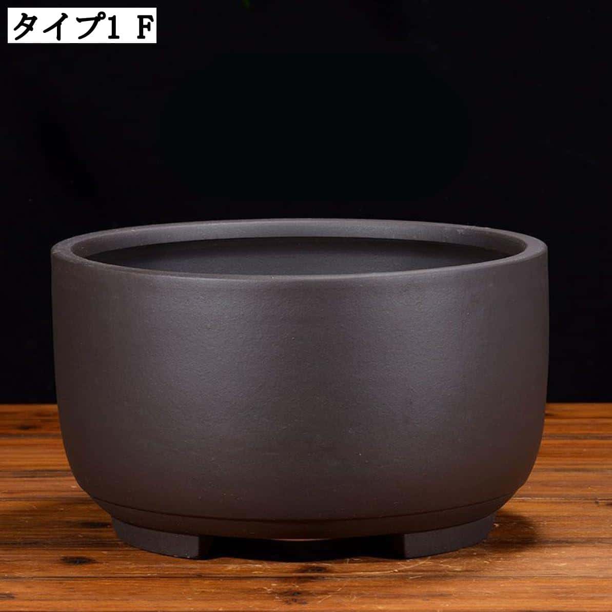 おしゃれ 陶器 植木鉢 プランター 大型プランター 深型 ガジュマル鉢 排水孔付き 室内 外利用可 高い ..