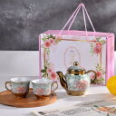 コーヒーカップソーサー 2客セット 陶器 メッキ調 おしゃれ ヨーロッパ風 来客用 プレゼント 母の日 誕生日 アフタヌーンティー 花茶 工芸茶 シンプル 食器...
