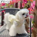 犬 服 かわいい おしゃれ 春夏 涼しい 着せやすい ワンピース 韓国風 グリーン ペット服 小型犬 中型犬 テディ トイプードル チワワ 通気 軽量 散歩用 ドレス スカート ピンク 柔らかい ドッグウェア ペットウェア お散歩 お出かけ 部屋着