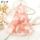 犬服 ワンピース 春夏 キャミ ペット服 ドッグウェア かわいい 袖なし 小型犬 中型犬 おしゃれ お姫様 XS S M L XL 散歩 お出かけ 記念撮影 イ...