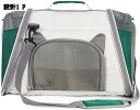 猫キャリー バッグ 犬 折りたたみ ペットキャリー 2way ショルダー 中・大型猫 小型犬 うさぎ 軽量 通気性 旅行 通院 飛び出し防止 洗える ベルト脱着可 大容量 ペットバッグ アウトドア 携帯便利 2WAY 小動物用(4)
