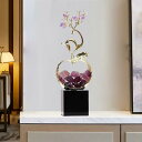 風水 置物 開運 インテリア クリスタル りんご 鹿 魚 癒し 装飾品 玄関 プレゼント 金運アップ 幸運 置物 平安 福禄 年年有余 玄関飾り 母の日 誕生日...