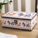 可愛いジュエリーボックス 天然木製 鍵付き 大容量 レディースジュエリー収納 宝石箱 収納ケース 首飾り 小物整理 防水 防湿 防塵 ギフト 母の日 結婚祝い ...