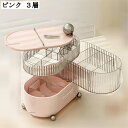 透明 3段 ジュエリーケース 大容量 レディース アクセサリー収納 宝石箱 機能的 小物整理 軽量 可愛い 北欧風 プレゼント