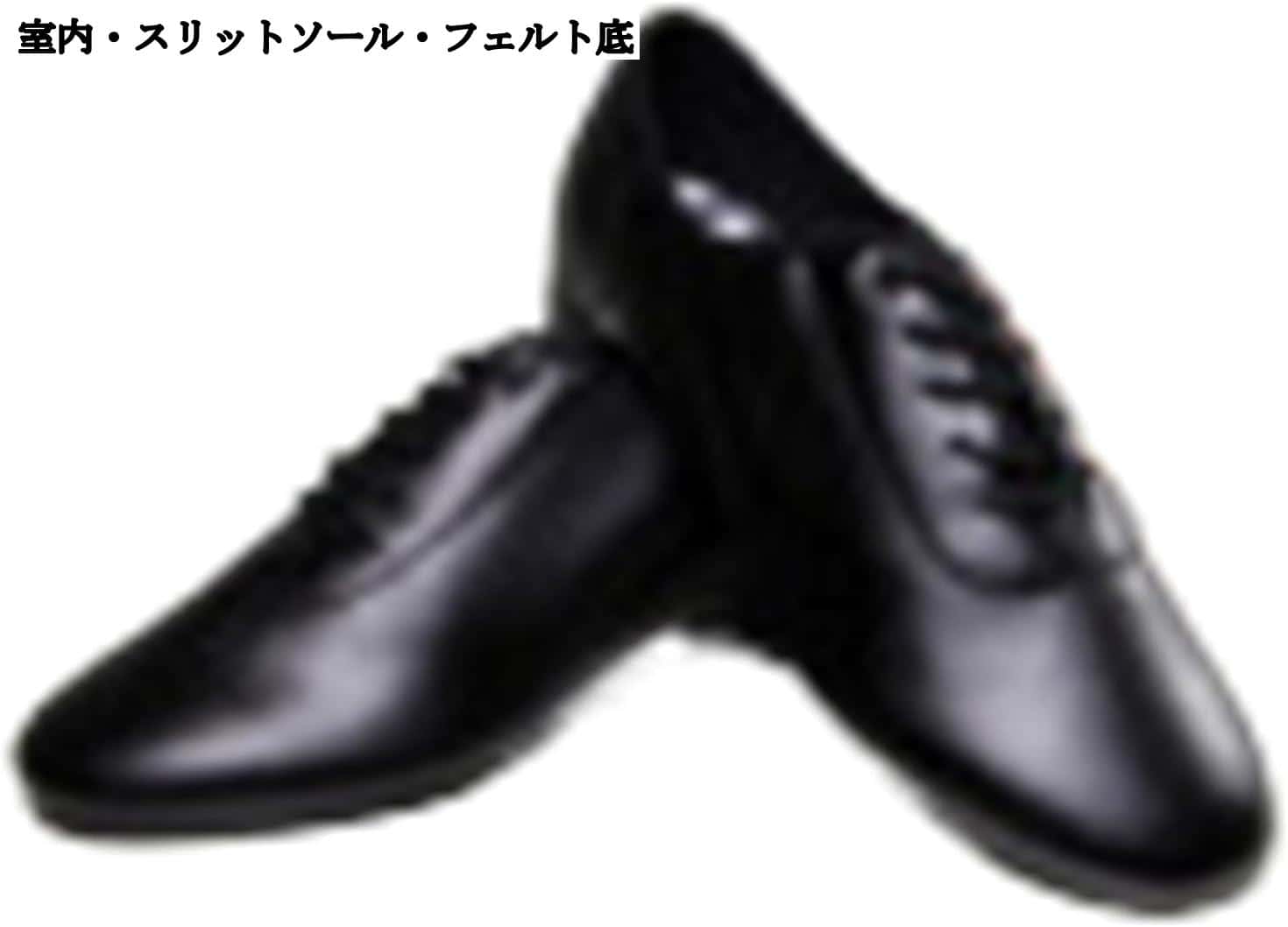 レザー社交ダンスシューズ ヒール2.5cm 本革メッシュ スクエアトゥ レディース メンズ 通気性良い 柔らかい レースアップ パーティー練習用 ブラック