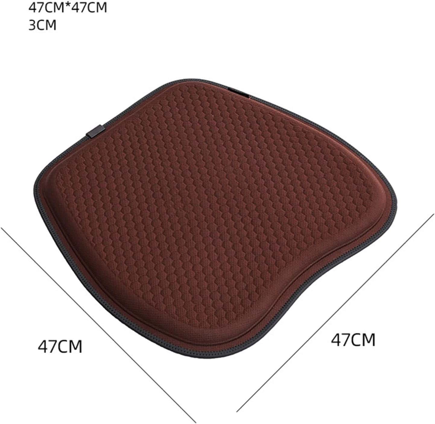 ゼロクッション 二重構造 高弾力性 柔らかい 10cm 厚さ 椅子 車用 夏用 卵割れない 低反発 ダイニング ..