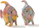 魚のジュエリーボックス クリスタル合金製 トリンケットボックス おしゃれな小物入れ 工芸品 収納箱 ホームデコレーション リビング ギフト プレゼント