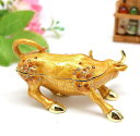 干支 風水置物 ジュエリーボックス クリスタル合金製 動物 アクセサリーボックス トリンケットボックス 収納箱 手描き 厄除け お守り ホームデコレーション オ...