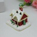 冬 雪 屋 きらきら小物 ジュエリーボックス トリンケットボックス 小物入れ 宝物入れ おしゃれ 面白い ミニチュア収納ケース ジュエリー入れ 置物 オーナメン...
