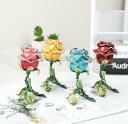 ミニエナメルローズ トリンケットボックス ジュエリーボックス 合金製 バレンタインデー 小物入れ 装飾品 結婚式 母の日 ギフト カップル 女の子 女性用