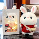 ウサギ 昼寝枕 添い寝枕 抱きまくら 人形 すやすや寝る ふわふわ もちもち 柔らか 癒し 洗える 子ども 女の子 男の子 母の日 仮装 バレンタイン 30cm