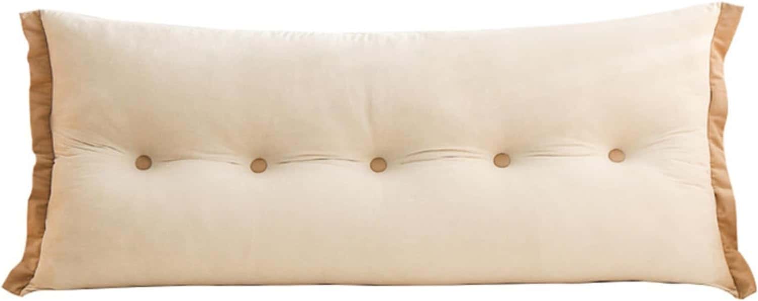 Rakuten - ヘッドボードクッション 大きい枕 読書用クッション ソファー デイベッド 背もたれ サポート バックレスト 洗える カバー付き