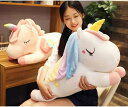 ユニコーン ぬいぐるみ 抱き枕 40-130cm 大きいサイズ ふわふわ かわいい ピンク もちもち 添い寝枕 撮影道具 お祝い 贈り物 癒しグッズ 背もたれ ...