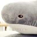 特大サメぬいぐるみ かわいいふわふわおもちゃ おもしろ動物 人形 ベッドルーム プレゼント 店飾り 母の日 こどもの日 誕生日 入学祝い 卒業祝い クリスマス 贈り物