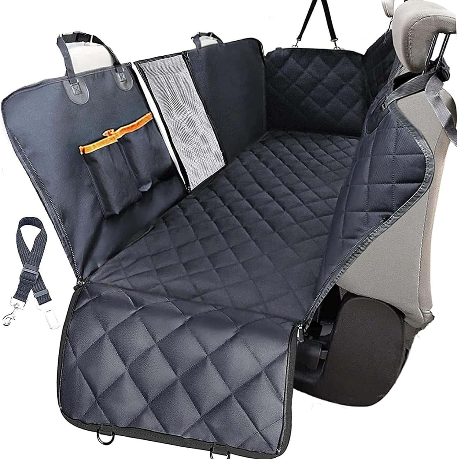 犬用 車 シート ペット ドライブシート 後部座席 大中小型車対応 猫用 安全シート カーシートカバー 飛..