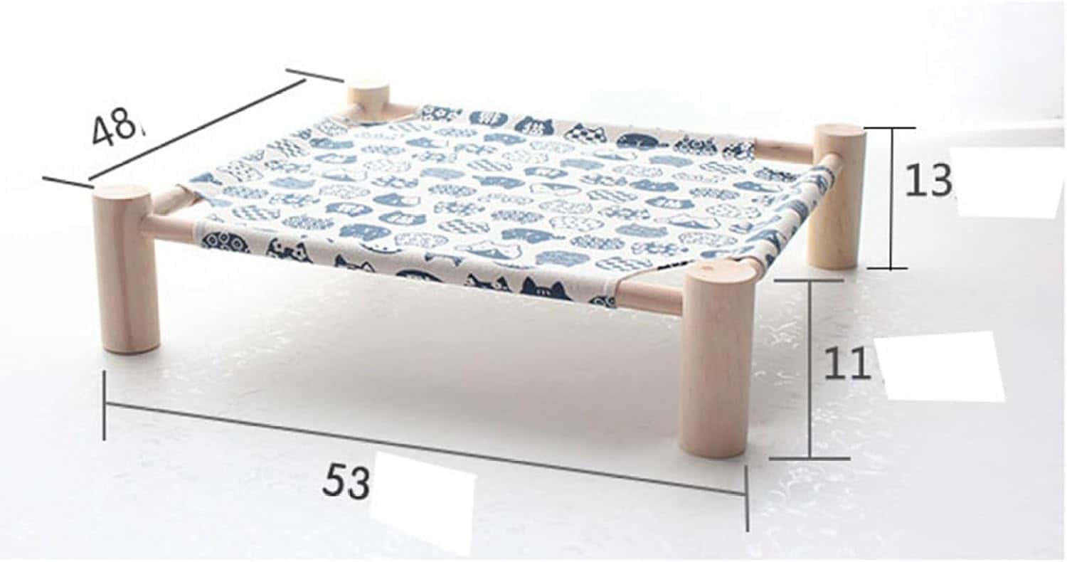 ペットベッド 脚付きコット型 小型犬 中型犬 猫用 2way キャンプ 高架 滑りにくい 室内用 お手入れ簡単 耐噛み 通年 暑さ対策 洗える 休憩所