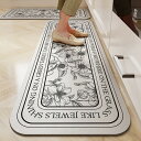 拭ける キッチンマット 北欧風 pvcマット 玄関マット ドアマット ダイニングマット 階段マット 廊下敷き ロングマット 防汚 防油 耐磨耗性 洗濯いらず 環境に優しい 花柄 荘柄 蘭柄 45*70cm 45*120cm 45*150cm
