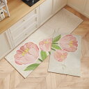 おしゃれ 滑り止め キッチンマット 玄関マット 洗面台 拭ける 防油 耐摩耗性 40×60cm 45×70cm 45×90cm 45×120cm 45×150cm 50×80cm 60×90cm 60×120cm 花柄 ツリー 小熊