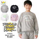 ≪新作☆冬≫[ロゴプリント入り スウェット トレーナー ラウンドネック コットン カットソー 長袖 tシャツ 英字 男の子 女の子 トップス 全4色 90-142cm] 長そで 春 秋 冬 子供服 韓国子供服 韓国服 キッズ 子供 こども 子ども 90cm 100cm 110cm 120cm 130cm 140cm