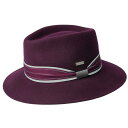 KANGOL カンゴール メンズ 男性 LiteFelt\u00ae Stripe Barclay トリルビー 中折れハット ストローハット | 夏 帽子 夏用...