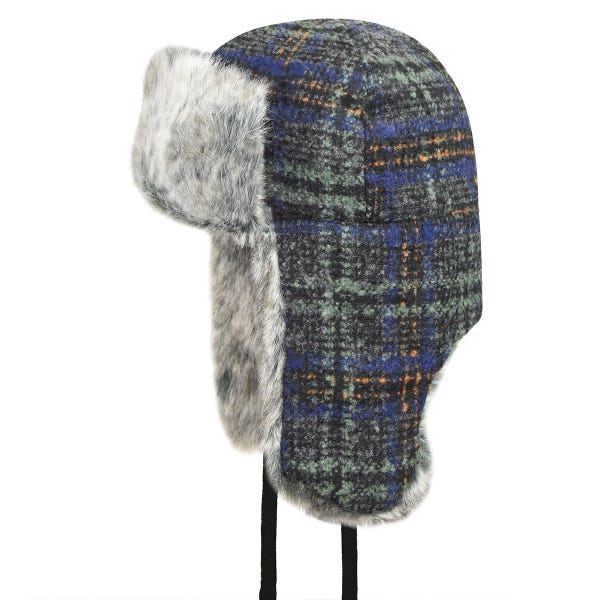 KANGOL カンゴール メンズ 男性 Wool Ushanka トラッパー トラッパーハット フライトハット | 夏 帽子 夏用 大きいサイズ UV メッシュ キャップ XL 大きめ ハイ ブランド アウトドア 汗 折りたたみ 日よけ 収納