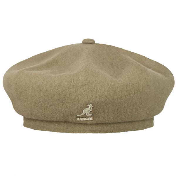 KANGOL カンゴール メンズ 男性 Wool Jax ベレー帽 ベレー帽 | 夏 帽子 夏用 大きいサイズ UV メッシュ キャップ XL 大きめ ハイ ブランド アウトドア 汗 折りたたみ 日よけ 収納