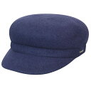 KANGOL カンゴール メンズ 男性 Wool Enfield グリークフィッシャーマン マリンキャップ 夏 帽子 夏用 大きいサイズ UV メッシュ キャップ XL 大きめ ハイ ブランド アウトドア 汗 折りたたみ 日よけ 収納