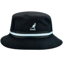 KANGOL カンゴール メンズ 男性 Stripe Lahinch バケットハット サファリハット | 夏 帽子 夏用 大きいサイズ UV メッシュ キャップ...