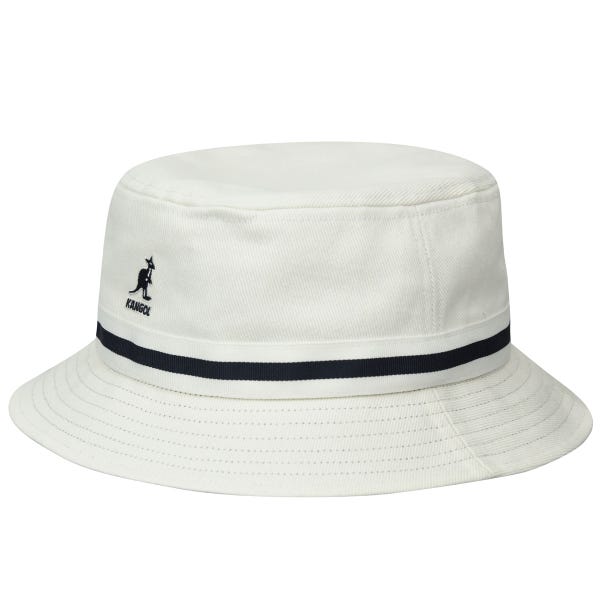 カンゴール KANGOL カンゴール メンズ 男性 Stripe Lahinch バケットハット サファリハット | 夏 帽子 夏用 大きいサイズ UV メッシュ キャップ XL 大きめ ハイ ブランド アウトドア 汗 折りたたみ 日よけ 収納