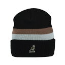 KANGOL カンゴール メンズ 男性 Dual Stripe Beanie プルオン ビーニー ニットキャップ ニット帽 | 夏 帽子 夏用 大きいサイズ U...