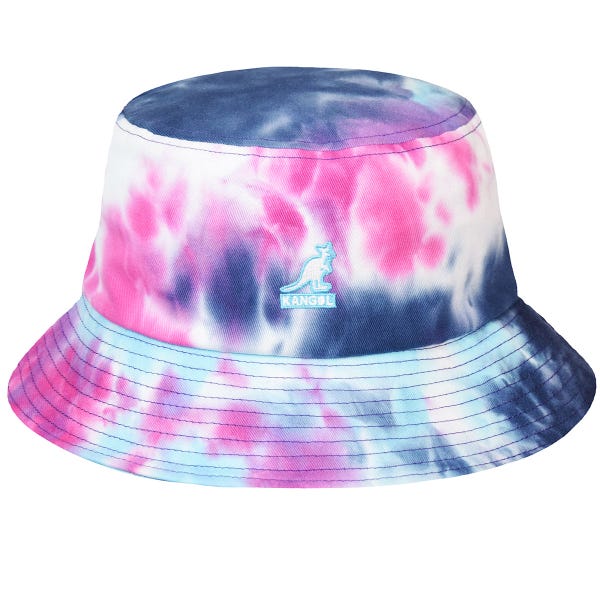 カンゴール KANGOL カンゴール メンズ 男性 Tie Dye Bucket バケットハット サファリハット | 夏 帽子 夏用 大きいサイズ UV メッシュ キャップ XL 大きめ ハイ ブランド アウトドア 汗 折りたたみ 日よけ 収納