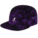 KANGOL カンゴール メンズ 男性 Crushed Velvet 5 Panel Cap ベースボールキャップ & スポーツキャップ | 夏 帽子 夏用 大...