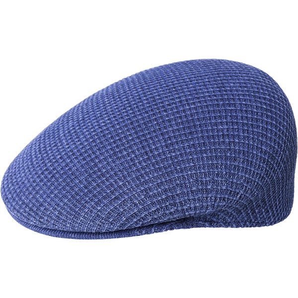 カンゴール KANGOL カンゴール メンズ 男性 Indigo Waffle 504 ハンチング & フラットキャップ ハンチング帽子 | 夏 帽子 夏用 大きいサイズ UV メッシュ キャップ XL 大きめ ハイ ブランド アウトドア 汗 折りたたみ 日よけ ...