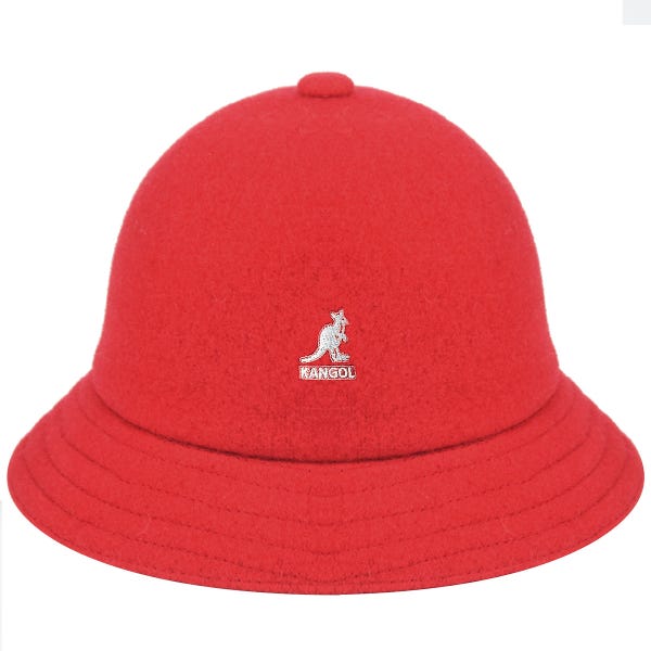 カンゴール KANGOL カンゴール メンズ 男性 Wool Casual バケットハット サファリハット | 夏 帽子 夏用 大きいサイズ UV メッシュ キャップ XL 大きめ ハイ ブランド アウトドア 汗 折りたたみ 日よけ 収納