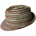 KANGOL カンゴール メンズ 男性 Spacedyed Braid トリルビー トリルビー 中折れハット ストローハット | 夏 帽子 夏用 大きいサイズ ...