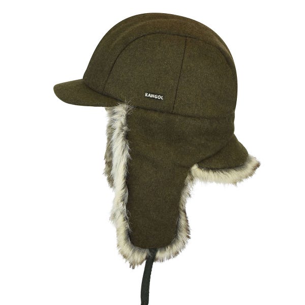 KANGOL カンゴール メンズ 男性 Wool Aviator トラッパー トラッパーハット フライトハット | 夏 帽子 夏用 大きいサイズ UV メッシュ キャップ XL 大きめ ハイ ブランド アウトドア 汗 折りたたみ 日よけ 収納