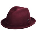 KANGOL カンゴール メンズ 男性 Polished Player トリルビー 中折れハット ストローハット | 夏 帽子 夏用 大きいサイズ UV メッシ...