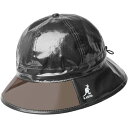 KANGOL カンゴール メンズ 男性 Rain Casual バケットハット サファリハット | 夏 帽子 夏用 大きいサイズ UV メッシュ キャップ XL 大きめ ハイ ブランド アウトドア 汗 折りたたみ 日よけ 収納