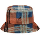 KANGOL カンゴール メンズ 男性 Faux Fur Bucket バケットハット サファリハット | 夏 帽子 夏用 大きいサイズ UV メッシュ キャップ XL 大きめ ハイ ブランド アウトドア 汗 折りたたみ 日よけ 収納