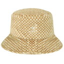 KANGOL カンゴール メンズ 男性 Faux Fur Bucket バケットハット サファリハット | 夏 帽子 夏用 大きいサイズ UV メッシュ キャップ XL 大きめ ハイ ブランド アウトドア 汗 折りたたみ 日よけ 収納