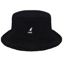 カンゴール KANGOL カンゴール メンズ 男性 Plush Rap Hat バケットハット サファリハット | 夏 帽子 夏用 大きいサイズ UV メッシュ キャップ XL 大きめ ハイ ブランド アウトドア 汗 折りたたみ 日よけ 収納