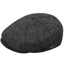KANGOL カンゴール メンズ 男性 Tweed Ripley Cap ニュースボーイ キャスケット | 夏 帽子 夏用 大きいサイズ UV メッシュ キャッ...